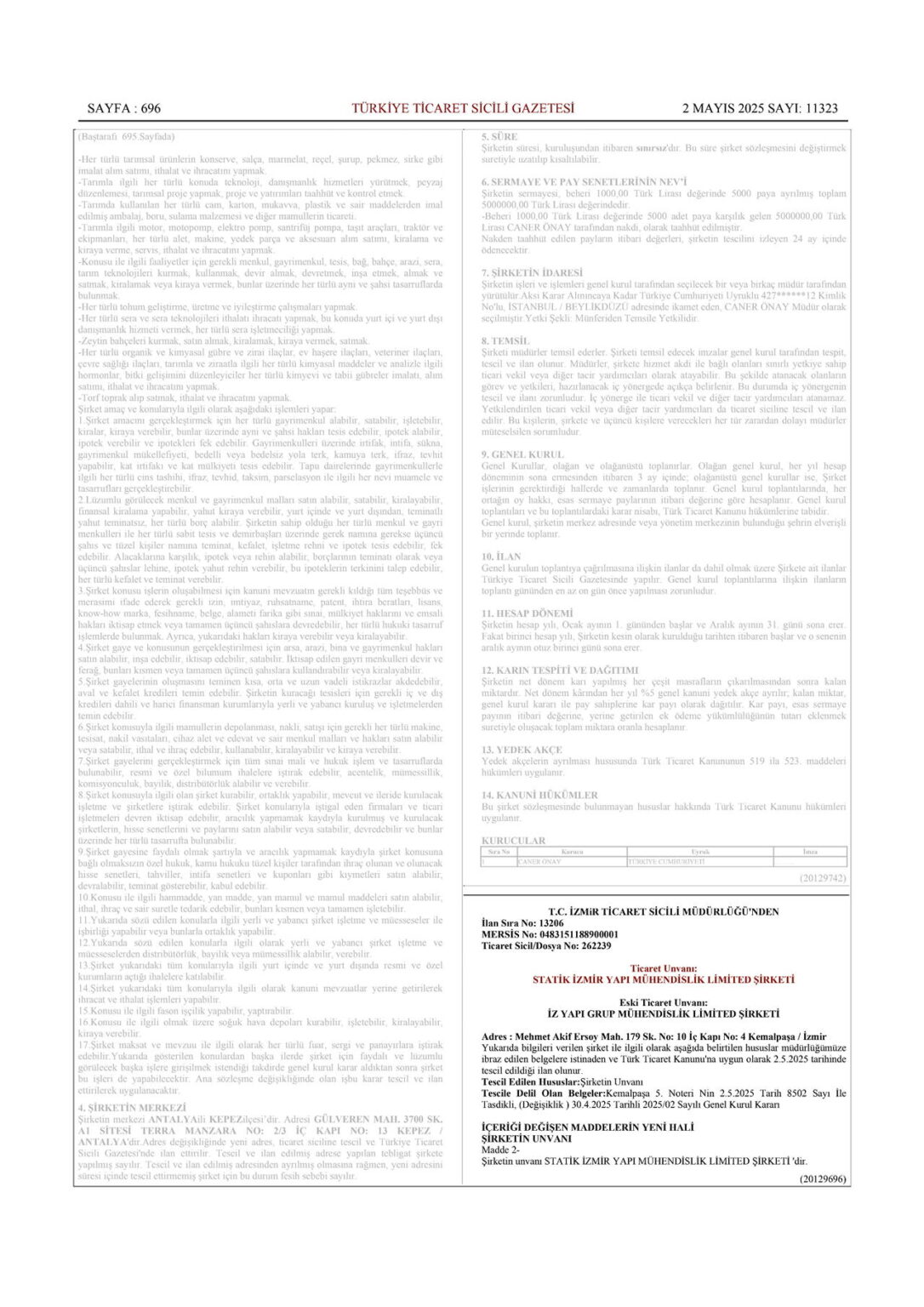 Ticaret sicil gazetesi 03